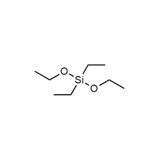 Diethoxydiethylsilane 化学構造