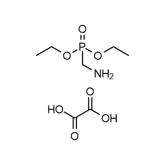 Diethyl (aminomethyl)phosphonate oxalate 化学構造