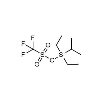 Diethylisopropylsilyl Trifluoromethanesulfonate Chemical Structure