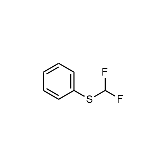 Difluoromethylsulfanylbenzene Chemical Structure