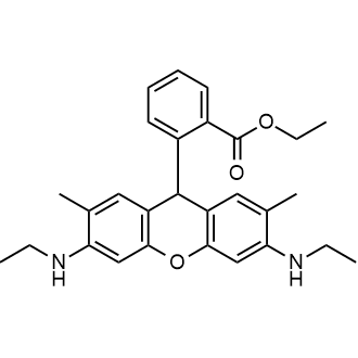 Dihydrorhodamine 6G التركيب الكيميائي