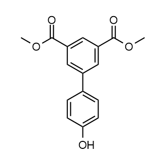 Dimethyl 4'-hydroxy-[1,1'-biphenyl]-3,5-dicarboxylate Chemical Structure