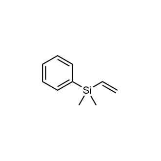 Dimethyl(phenyl)(vinyl)silane 化学構造