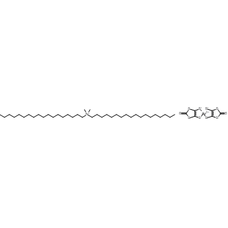 Dioctadecyldimethylammonium bis(1,3-dithiole-2-thione-4,5-dithiolato)aurate(III) Chemical Structure