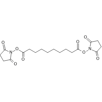 Disuccinimidyl sebacate Chemical Structure