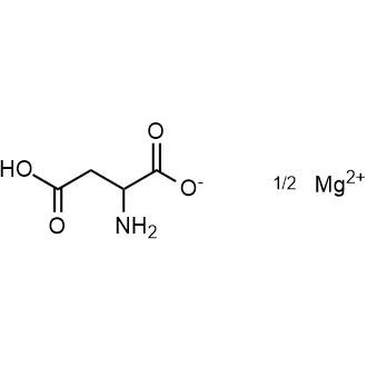 DL-Aspartic acid hemimagnesium salt التركيب الكيميائي