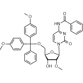 DMT-2'-OMe-Bz-C Chemische Struktur