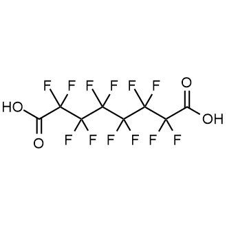 Dodecafluorosuberic acid Chemische Struktur