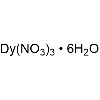 Dysprosium Nitrate Hexahydrate Chemische Struktur