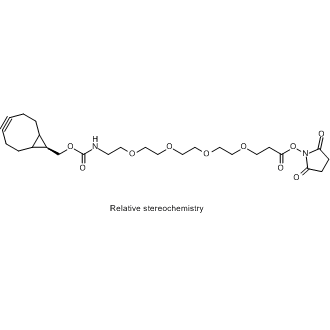 ENdo-BCN-PEG4-NHS ester,95% 化学構造