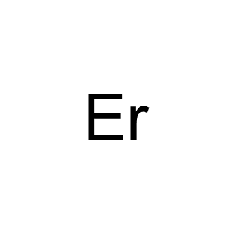 Erbium rod, 12.7mm (0.5in) dia, 99.9% (metals basis excluding Ta) 化学構造