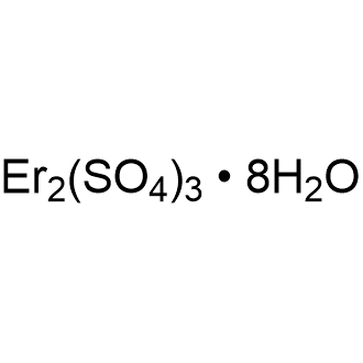 Erbium sulfate hydrate, 99.90% Chemische Struktur