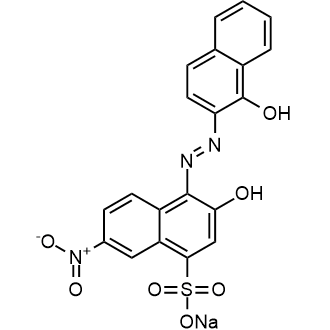 EriochromeblackTindicatorEriochromeblackT(C.I.14645),1%solid;medium:solid 化学構造