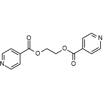 Ethane-1,2-diyl diisonicotinate Chemical Structure