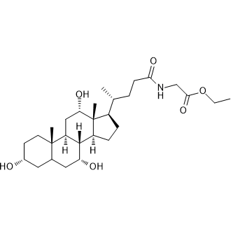 Ethyl ((4R)-4-((3R,7R,8R,9S,10S,12S,13R,14S,17R)-3,7,12-trihydroxy-10,13-dimethylhexadecahydro-1H-cyclopenta[a]phenanthren-17-yl)pentanoyl)glycinate التركيب الكيميائي