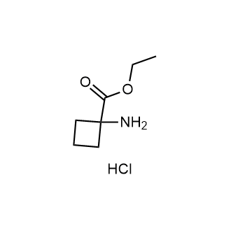 Ethyl 1-aminocyclobutanecarboxylate hydrochloride 化学構造