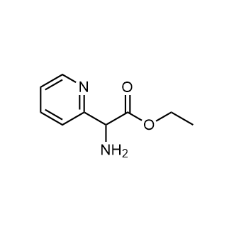 Ethyl 2-amino-2-(pyridin-2-yl)acetate التركيب الكيميائي