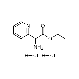 Ethyl 2-amino-2-(pyridin-2-yl)acetate dihydrochloride التركيب الكيميائي