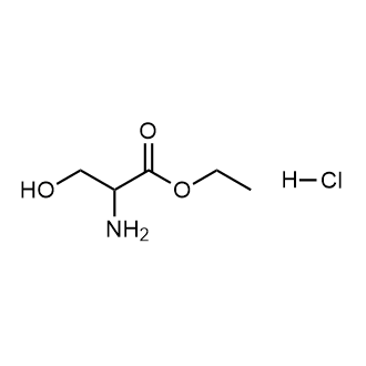 Ethyl 2-amino-3-hydroxypropanoate hydrochloride Chemische Struktur