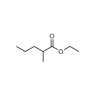 Ethyl 2-methylpentanoate Chemical Structure