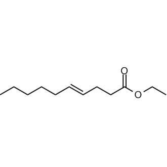 Ethyl trans-4-Decenoate Chemical Structure