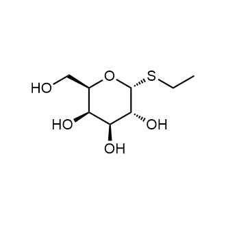 Ethyl-beta-D-thiogalactopyranoside Chemical Structure