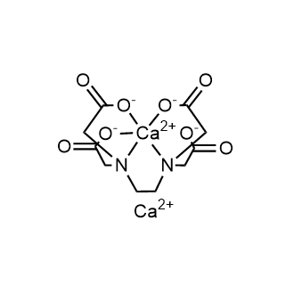 Ethylenediaminetetraacetic acid, dicalcium salt, pure, 94% Chemical Structure