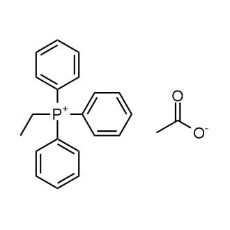 Ethyltriphenylphosphonium acetate Chemical Structure