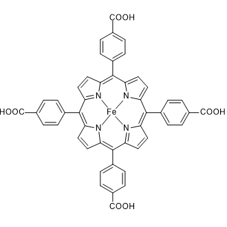 Fe-TCPP Chemical Structure