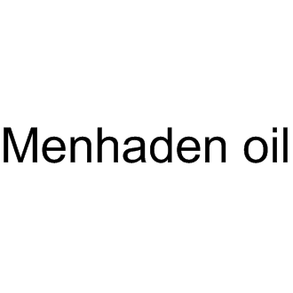 Fish oil from menhaden Chemische Struktur