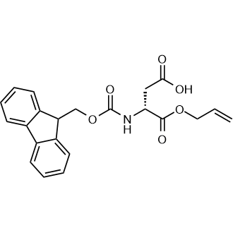 Fmoc-D-Asp-Oall Chemical Structure