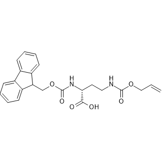 Fmoc-D-Dab(Aloc)-OH Chemical Structure