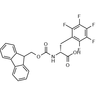 Fmoc-D-Phe(F5)-OH Chemische Struktur