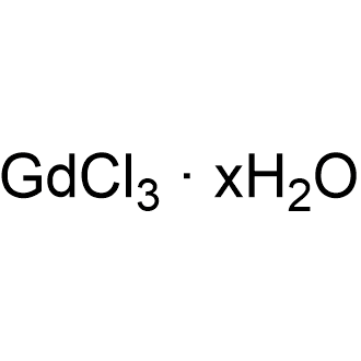 Gadolinium(III) chloride hydrate 化学構造