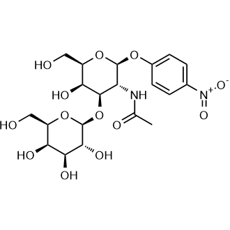 Galβ(1-3)GalNAc-β-pNP Chemical Structure