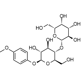 Galβ(1-4)Glc-β-MP Chemical Structure