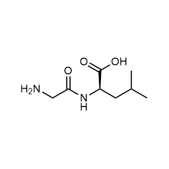 Glycyl-D-leucine Chemical Structure