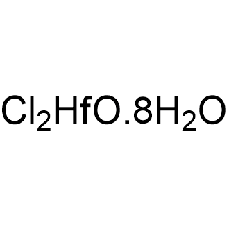 Hafnium(IV) dichloride oxide octahydrate,purity98% Chemical Structure