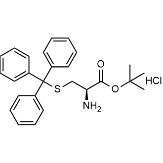 H-Cys(Trt)-OtBu.HCl Chemische Struktur