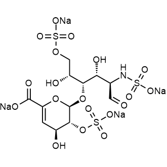 Heparin disaccharide I-S (tetrasodium) Chemical Structure