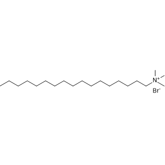 Heptadecyltrimethylammonium Bromide Chemical Structure