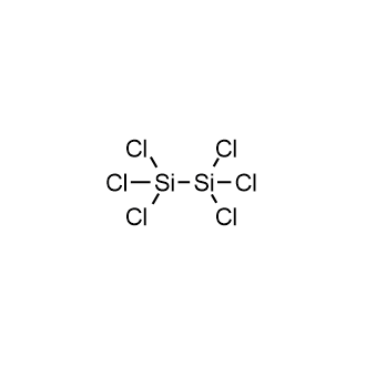 Hexachlorodisilane Chemische Struktur