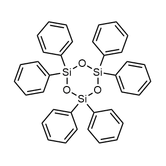 Hexaphenylcyclotrisiloxane Chemical Structure