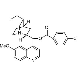 Hydroquinidine 4-chlorobenzoate التركيب الكيميائي