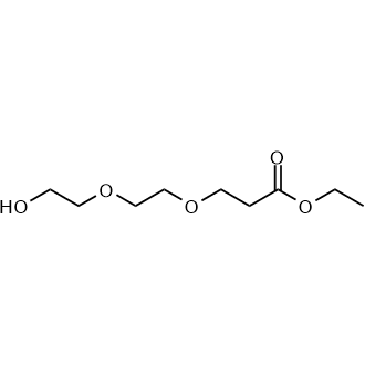 Hydroxy-peg3-ethyl ester Chemical Structure