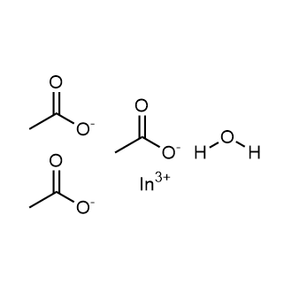 Indium(iii) acetate hydrate التركيب الكيميائي