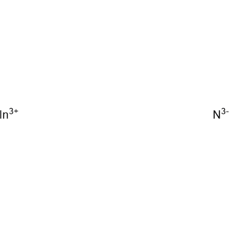 Indium(iii) nitride Chemische Struktur