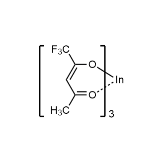 Indium(III)trifluoroacetylacetonate Chemical Structure