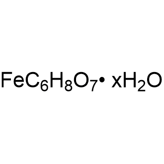 Iron(III) citrate hydrate Chemical Structure