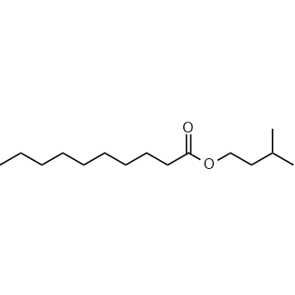 Isoamyl Decanoate Chemical Structure